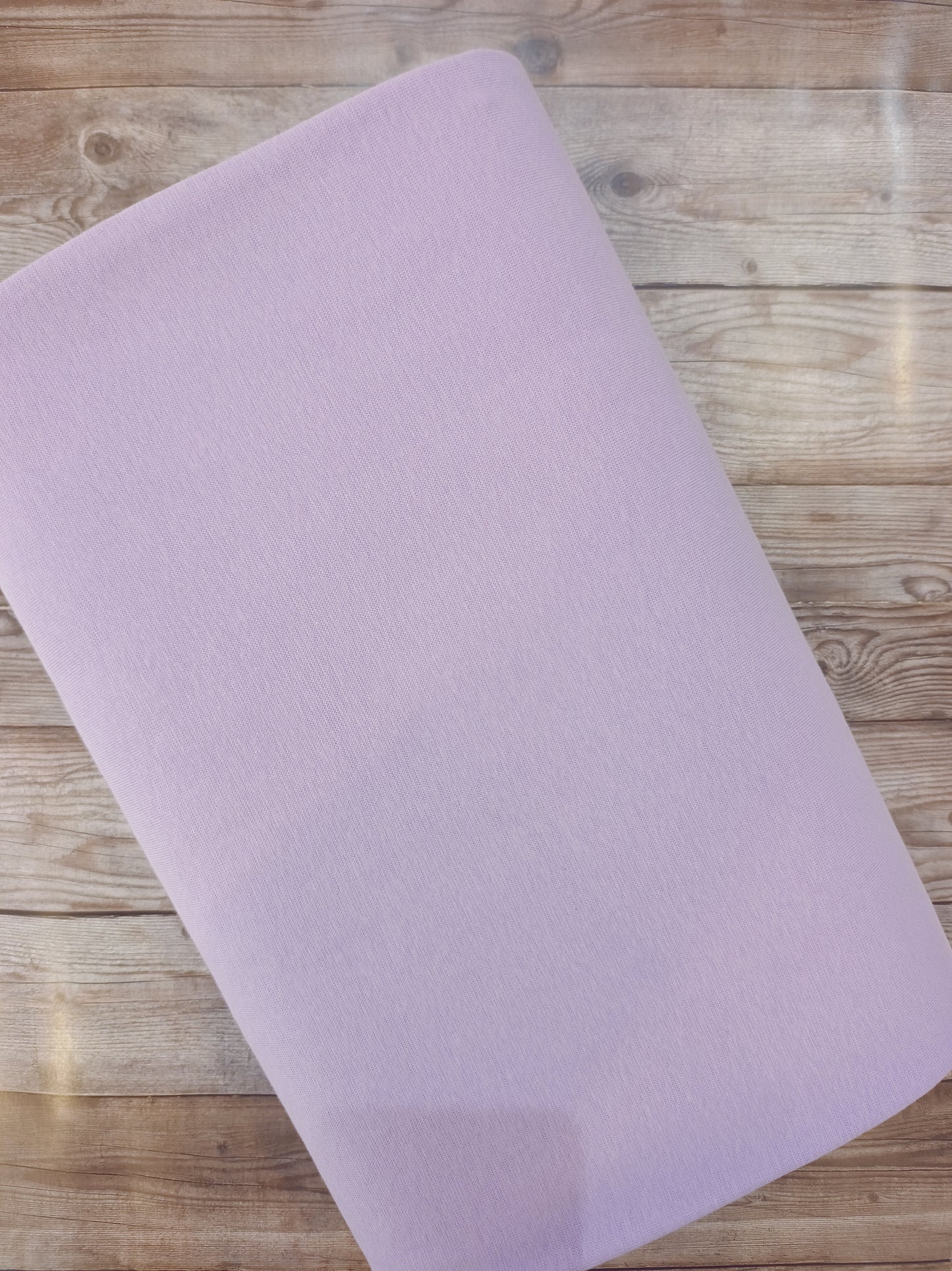 Lilac Tubular Cotton Ribbing Jersey