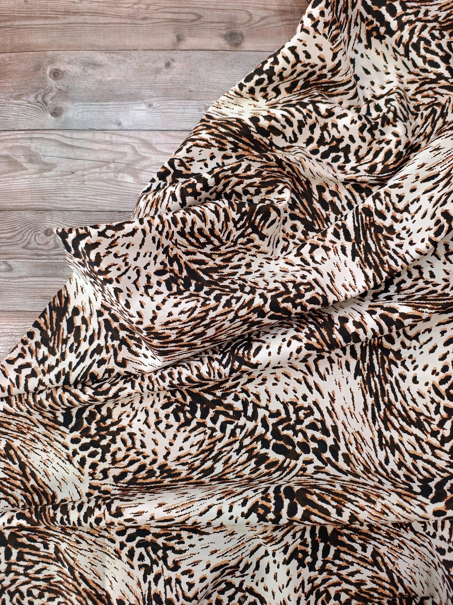 Animal Print Cotton Poplin