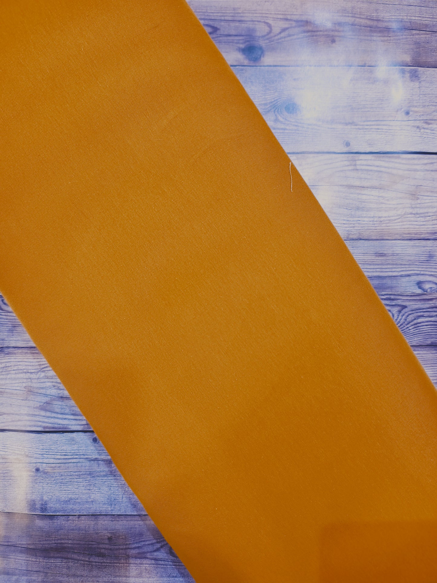 Plain Mustard Brushed Back French Terry