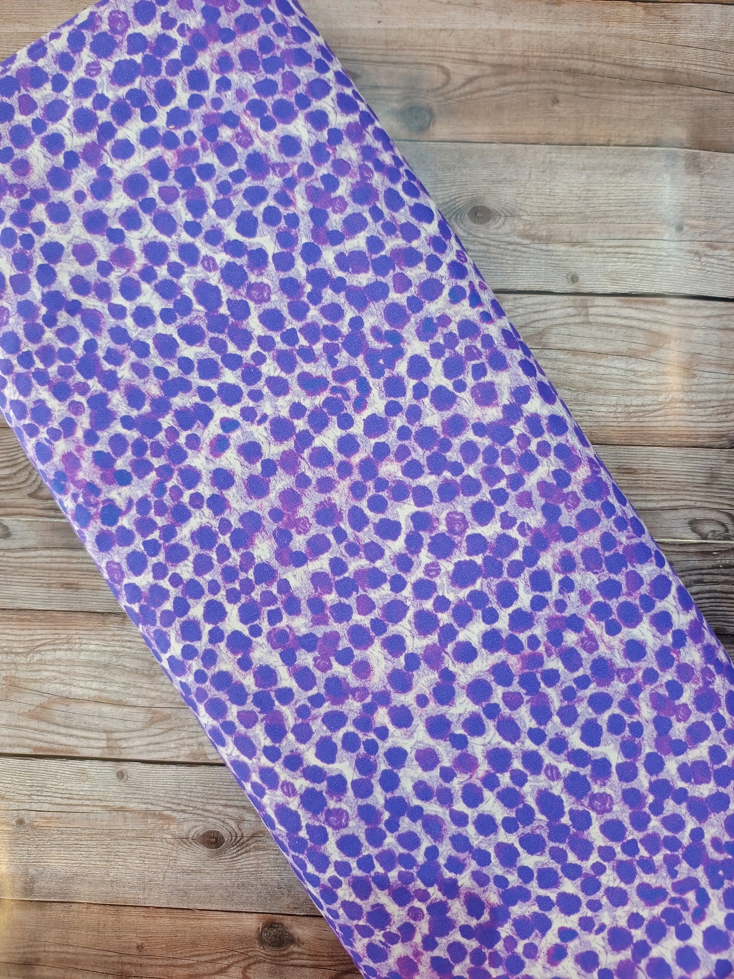 Purple Spots Cotton