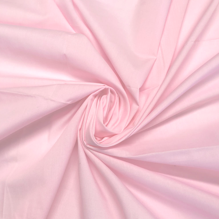 Sugar Pink Plain Polycotton