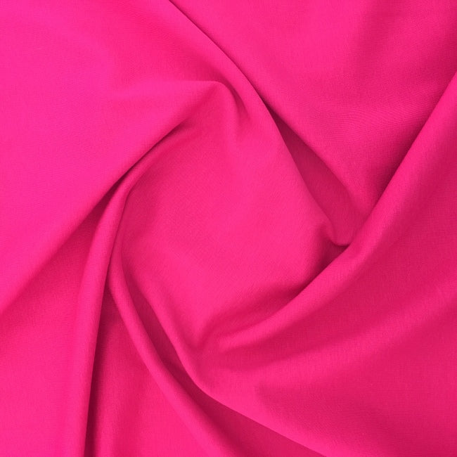 Cerise Pink Cotton Jersey