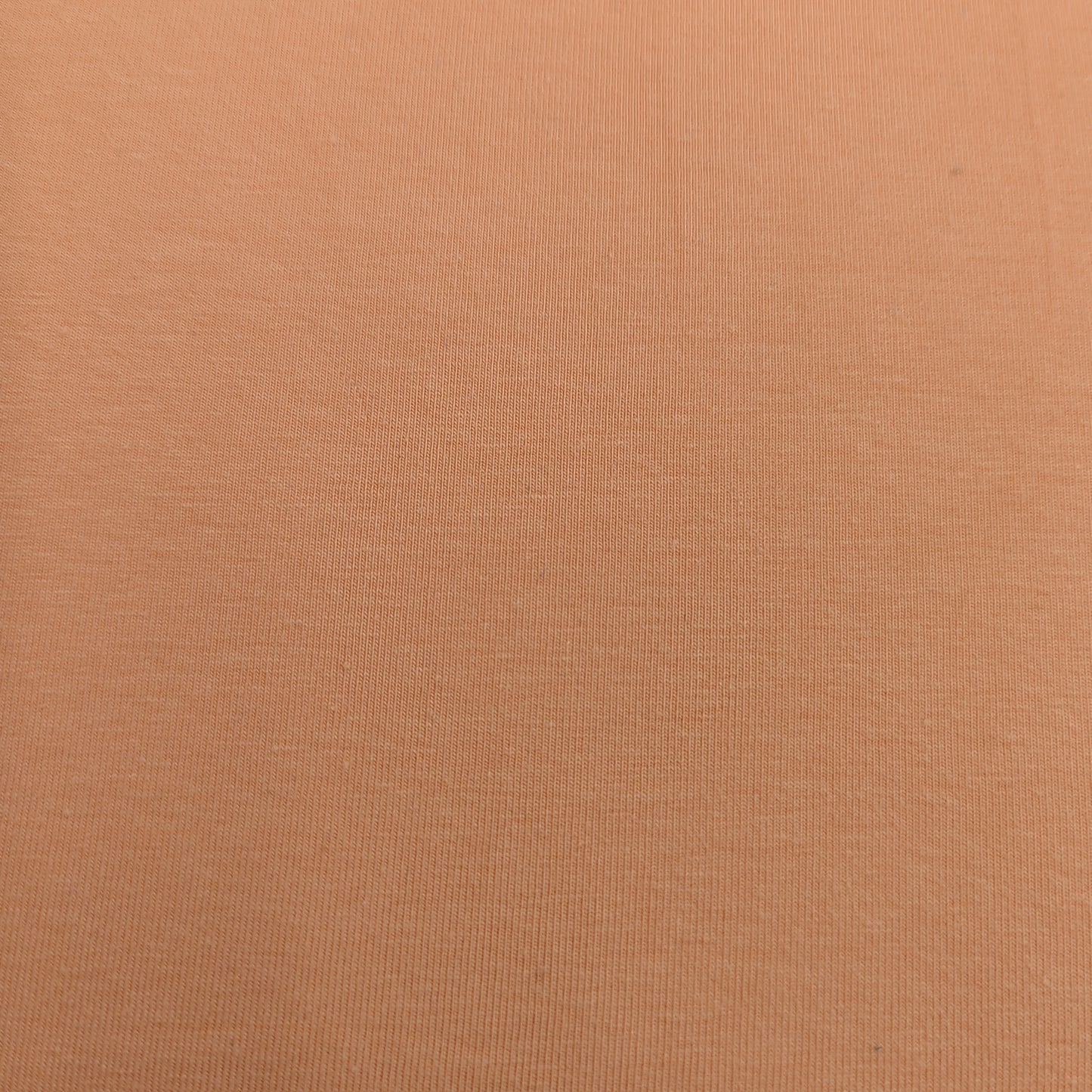 Plain Peach Cotton Jersey