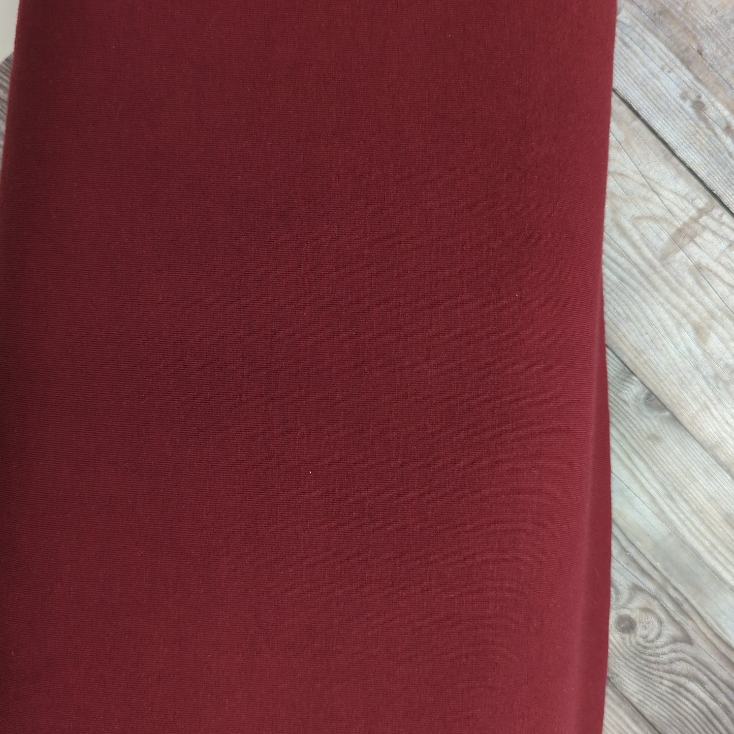 Plain Wine Cotton Jersey