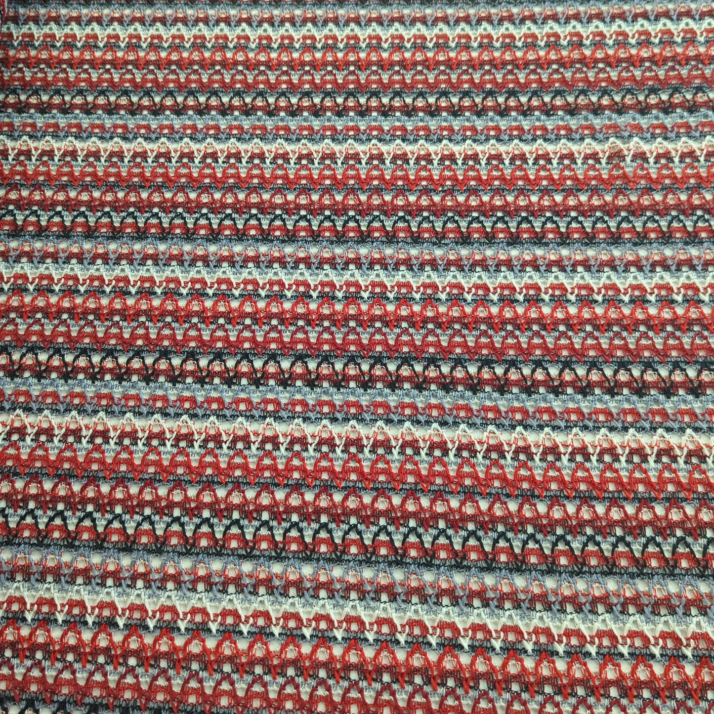 Lace knit strip