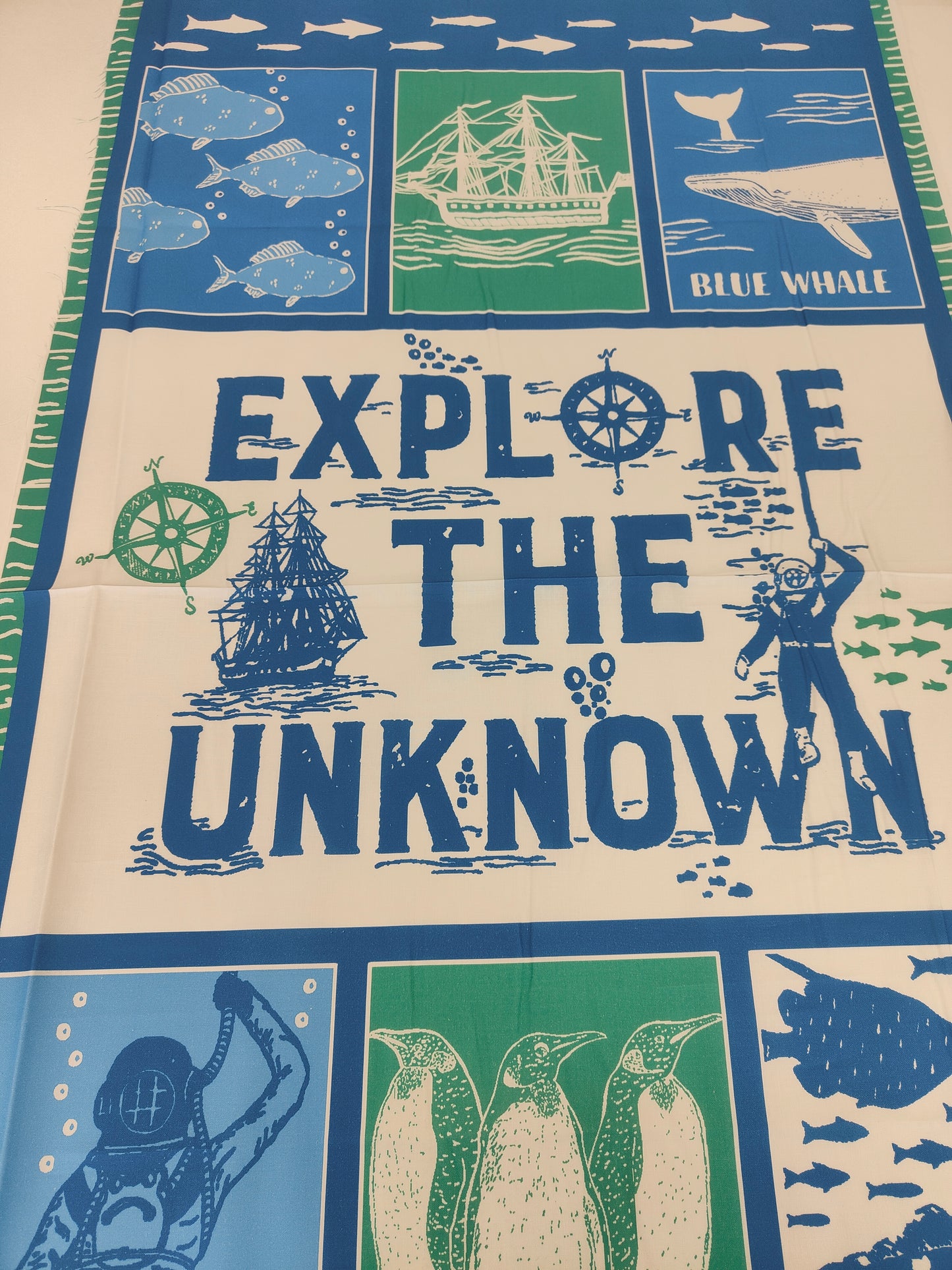 Explore the Unknown Cotton Panel