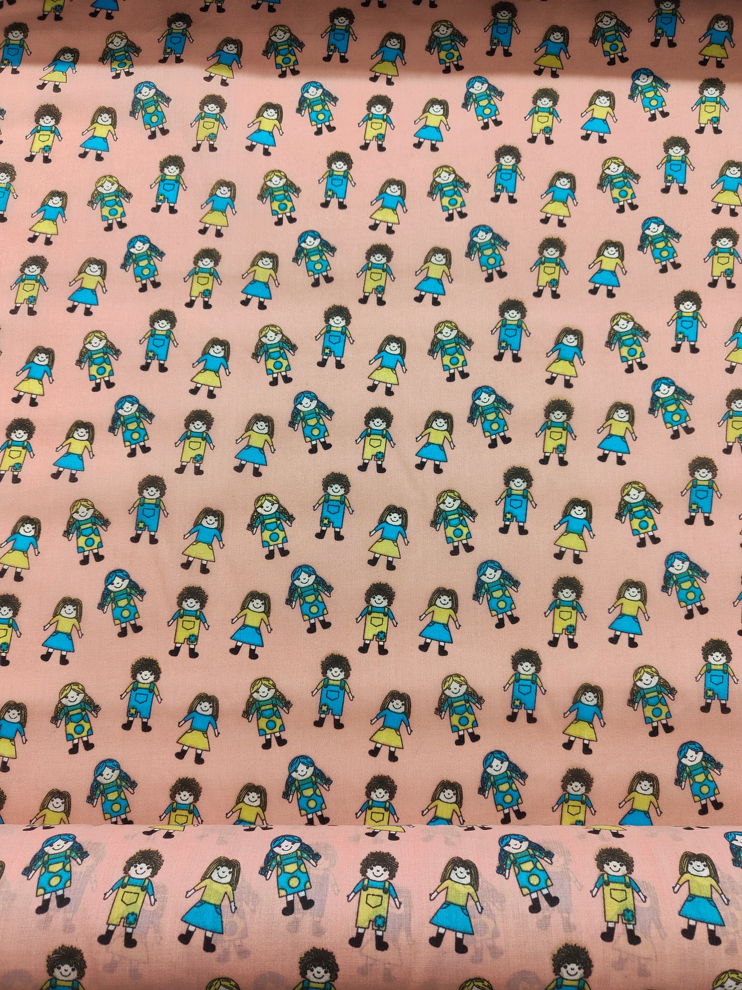 Raggy Dolls Polycotton