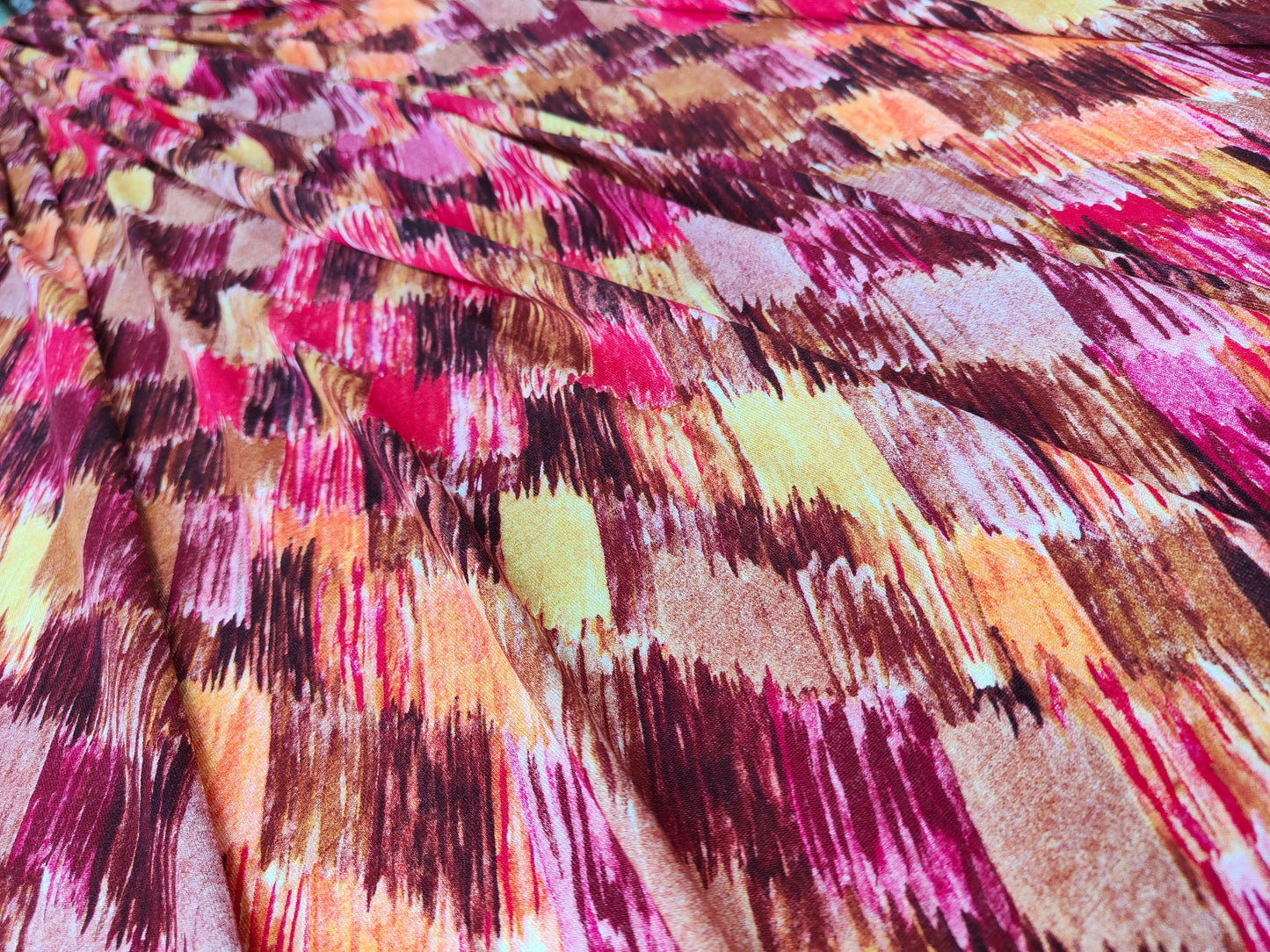Argyle Viscose Jersey