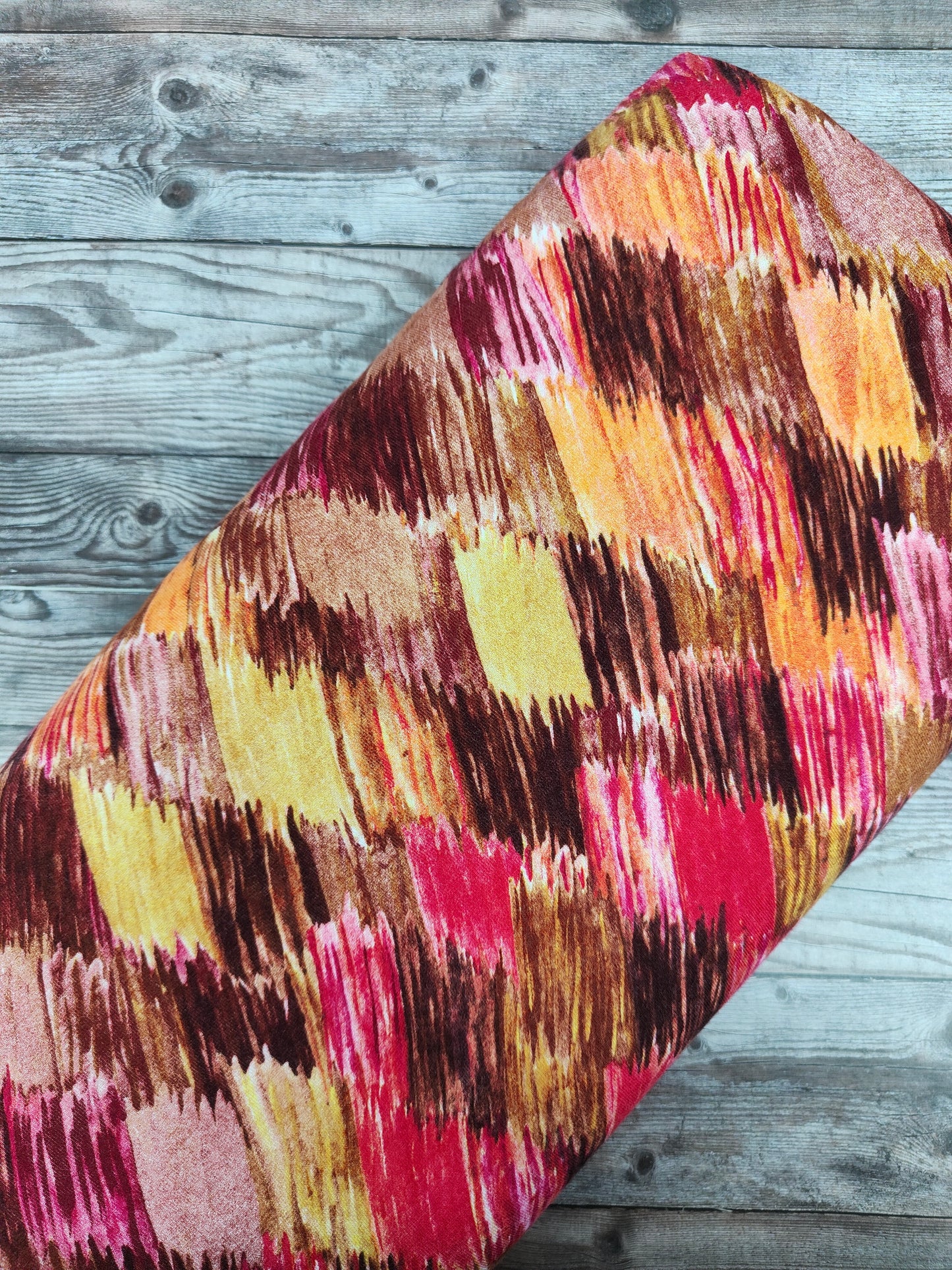 Argyle Viscose Jersey