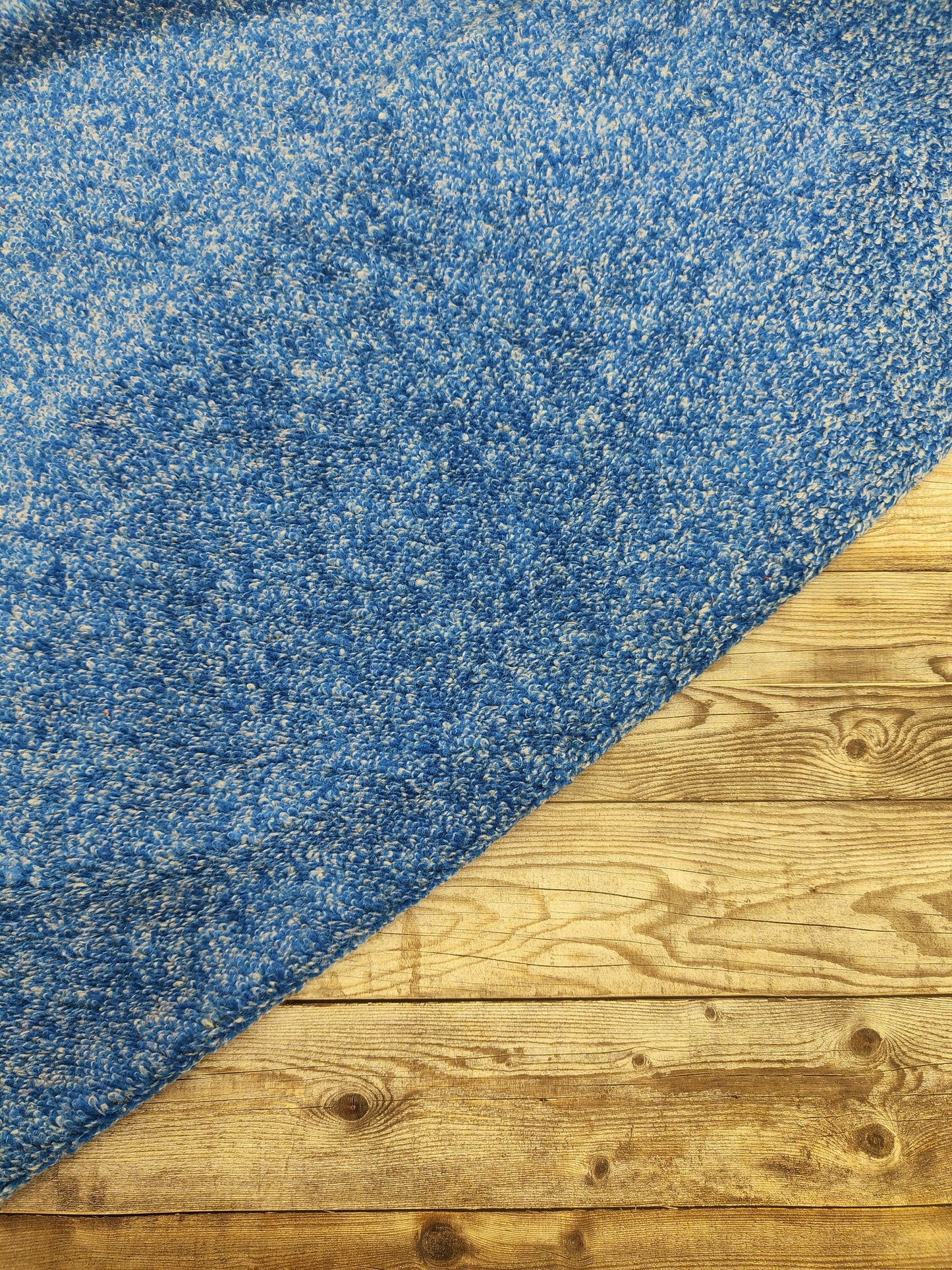 Woolly Blue Molted Fleece