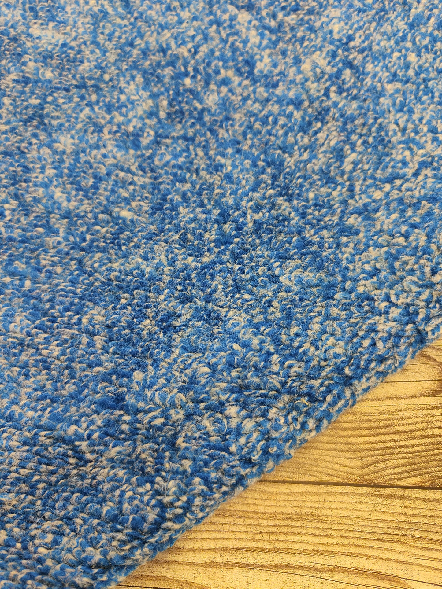 Woolly Blue Molted Fleece