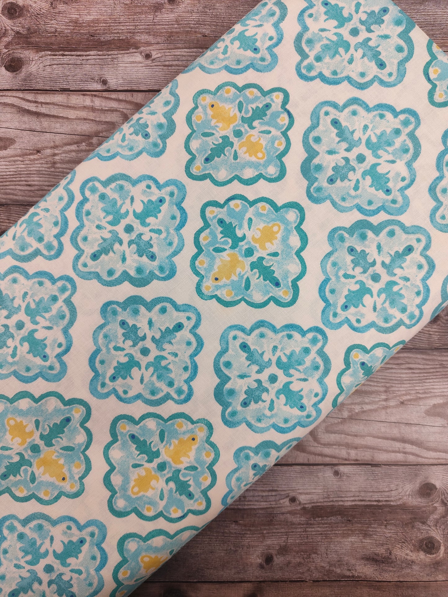 Bohemian Tiles Cotton