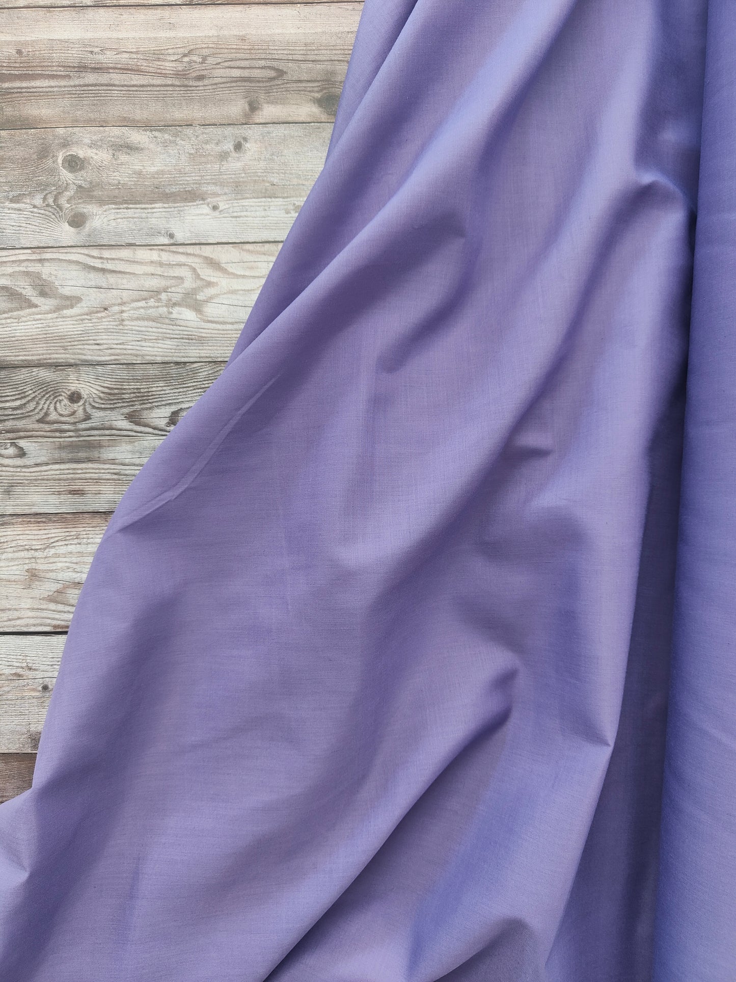 Lavender Plain Polycotton