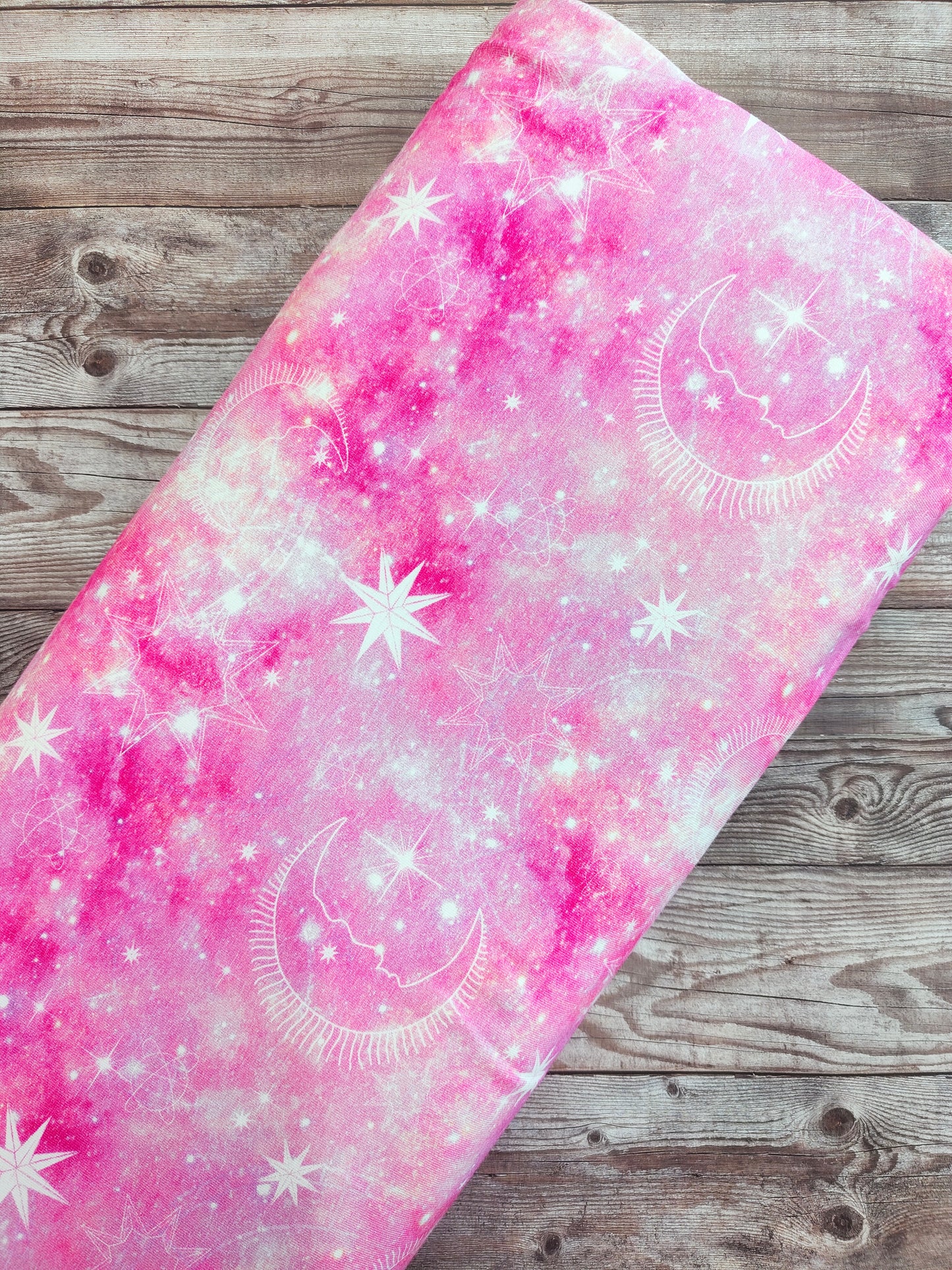 Moon & Stars Cotton Jersey