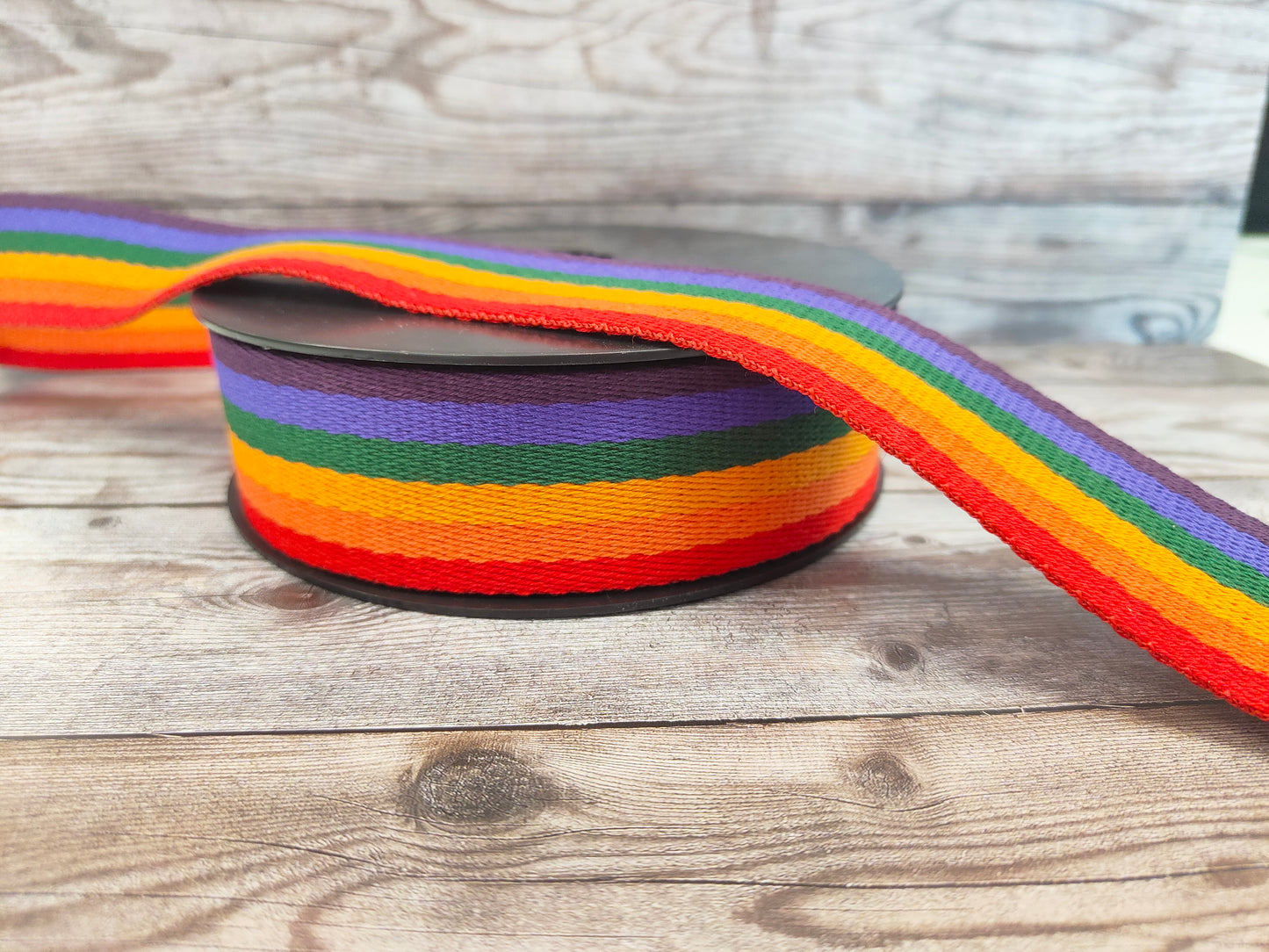 Rainbow 38mm Webbing Strap