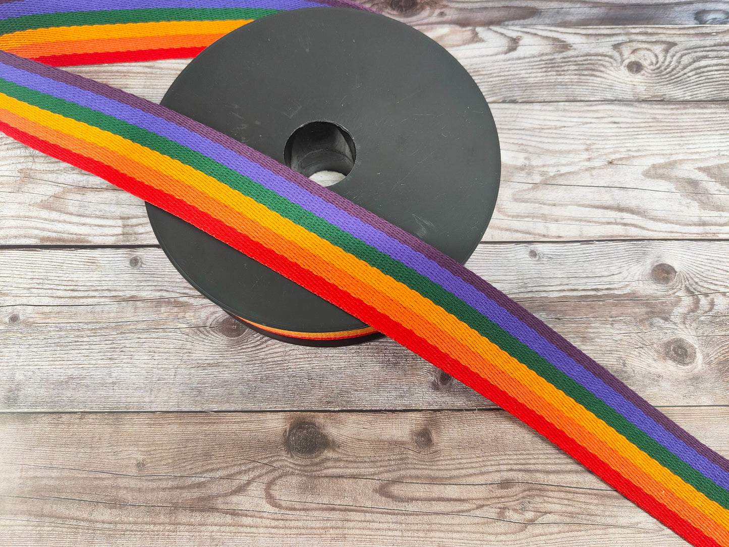 Rainbow 38mm Webbing Strap