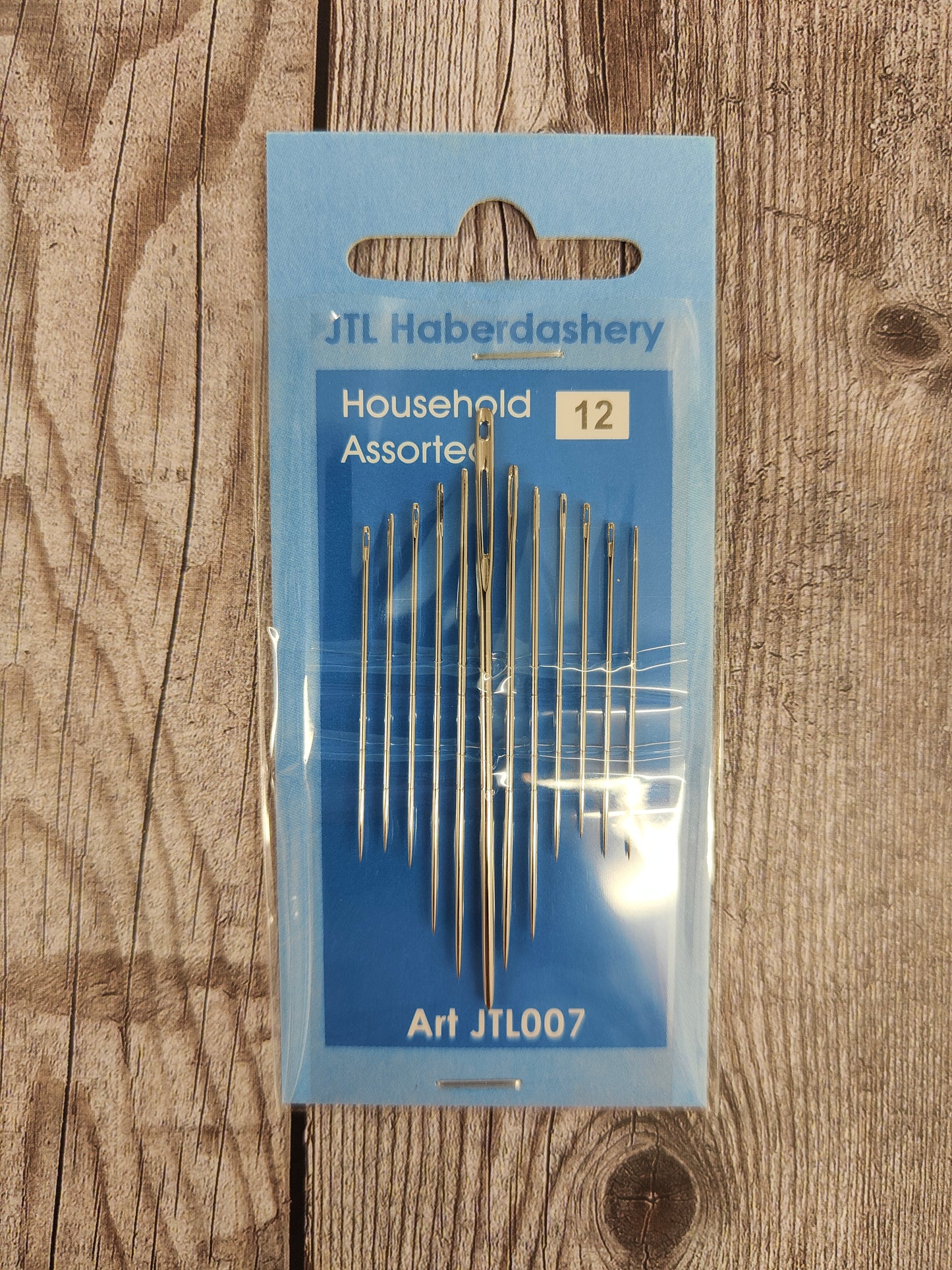 Assorted Sewing Needles pk 12