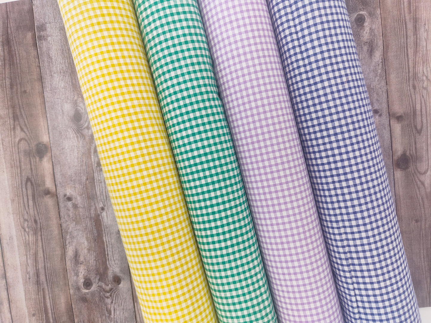 Navy 1/8 Gingham Cotton