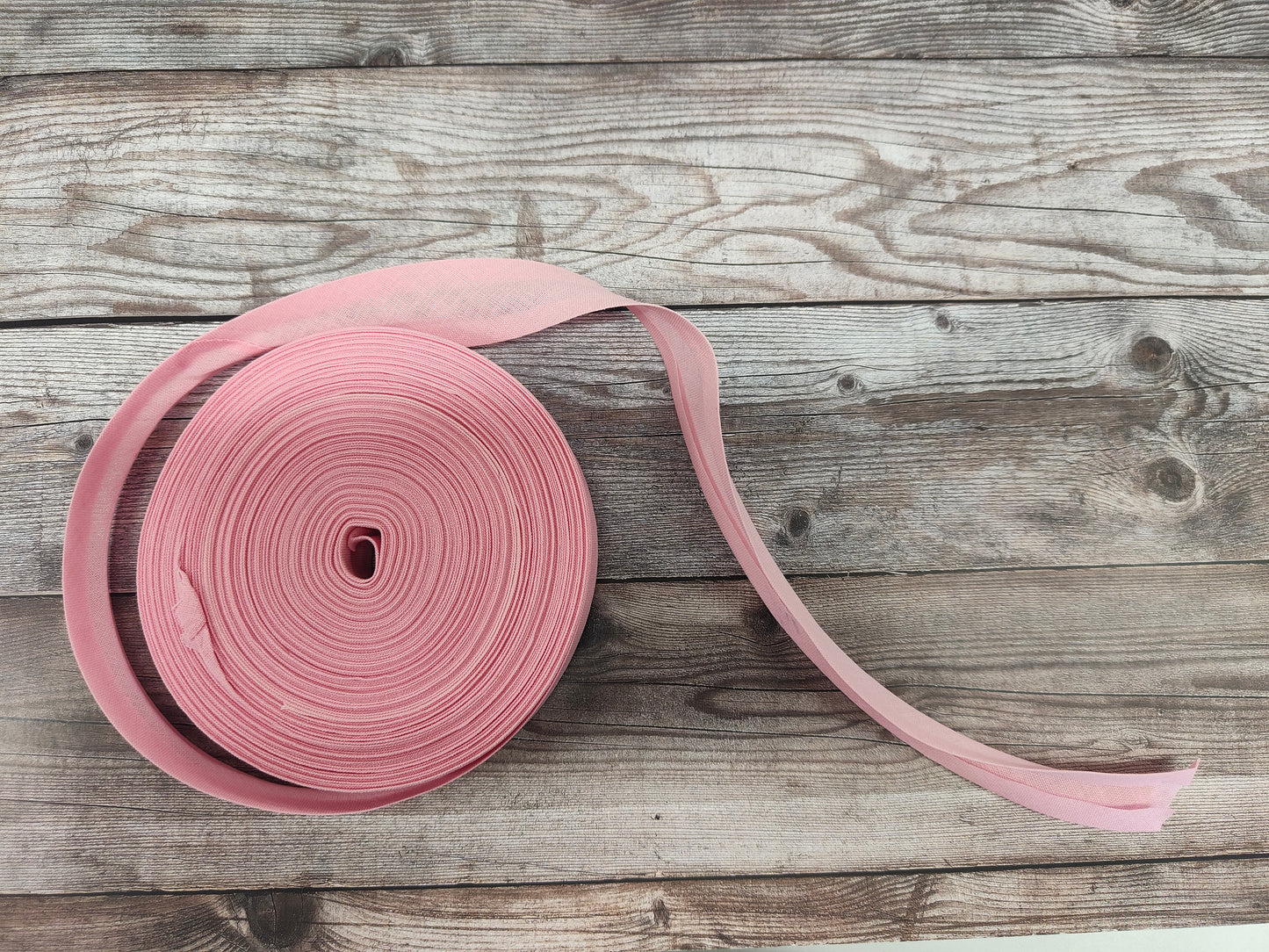 Baby Pink Cotton Bias Binding