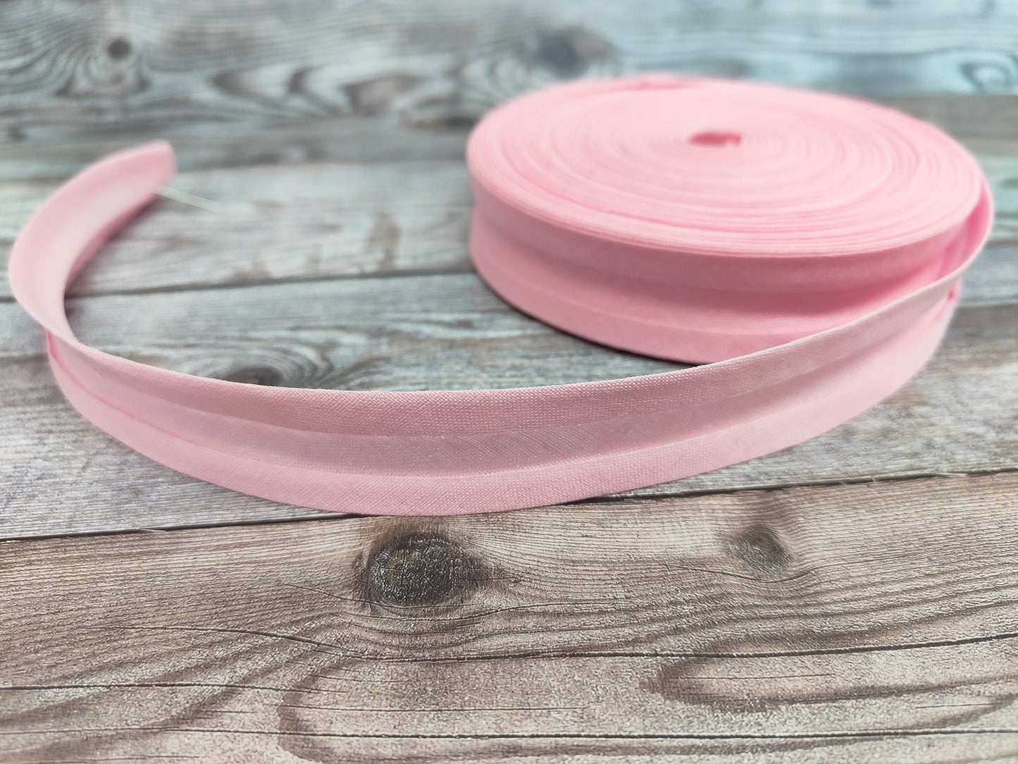 Baby Pink Cotton Bias Binding