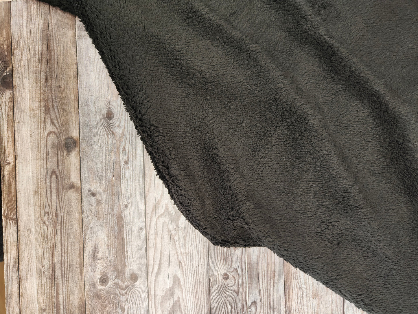Super Soft Black Cuddle Fur