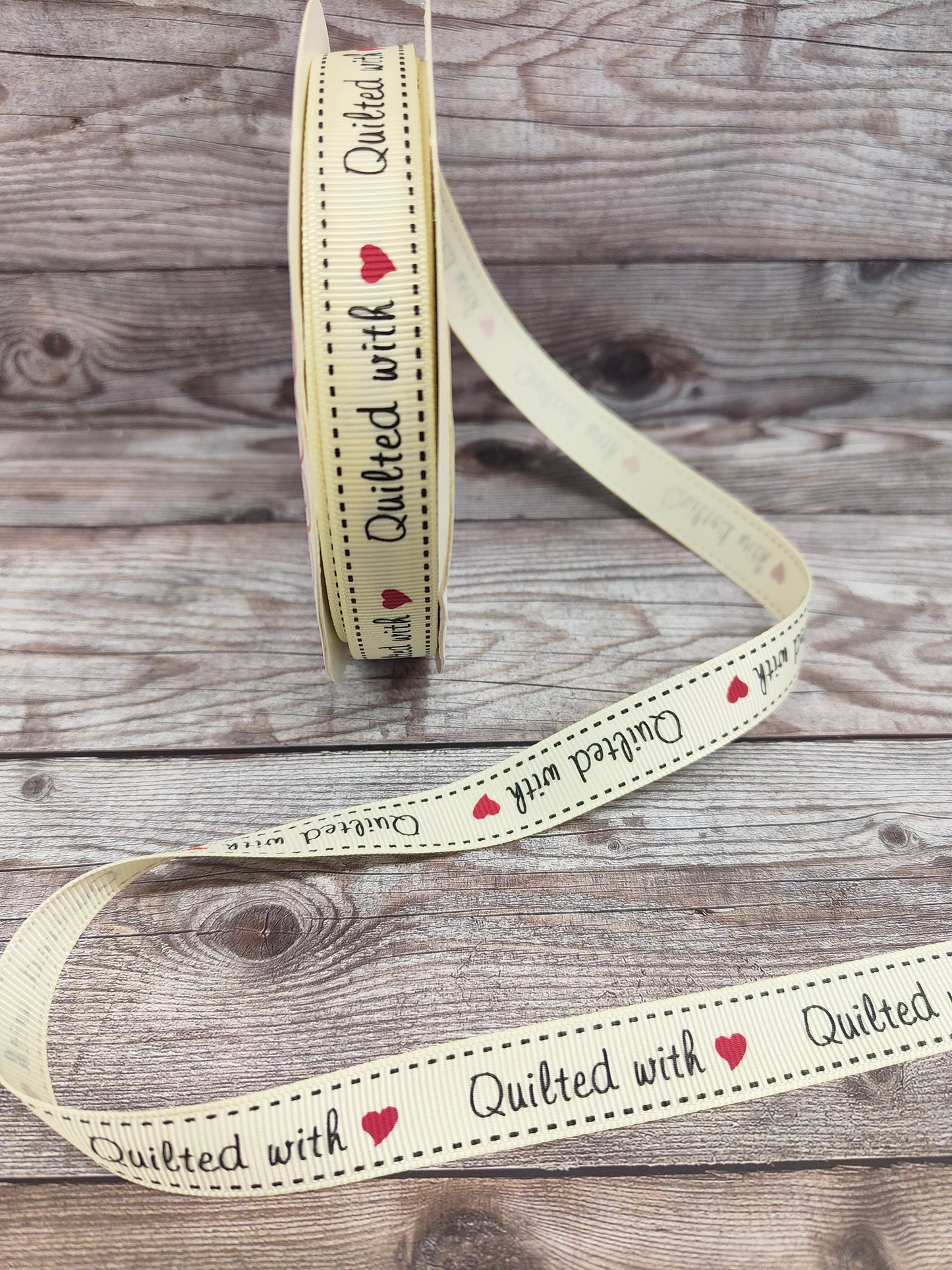 Quilted with Love Ribbon 16mm
