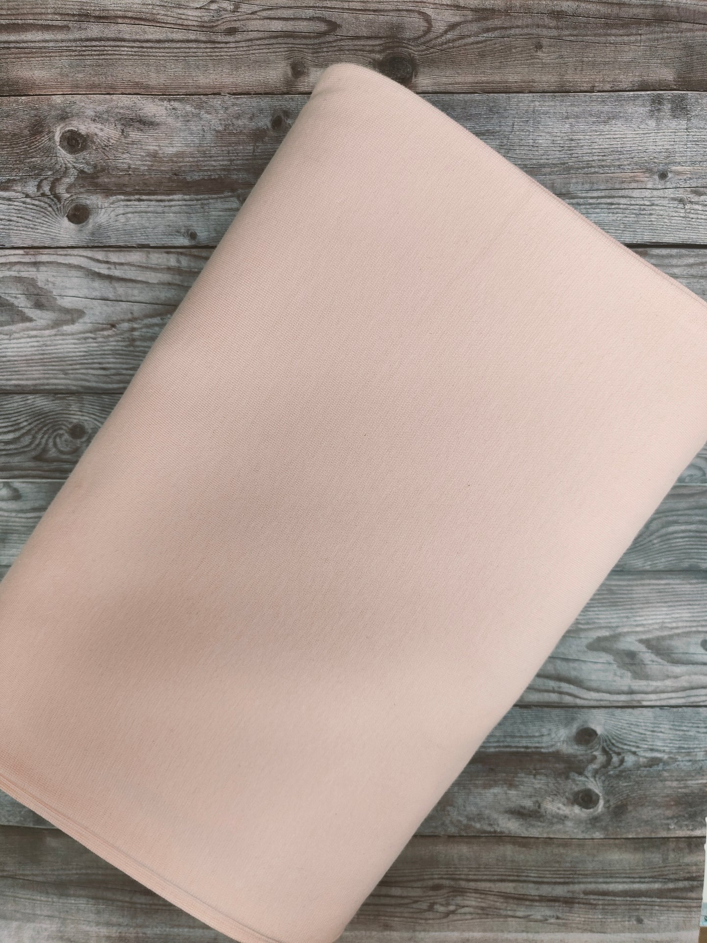 GOTS Light Rosa Tubular Cotton Ribbing Jersey