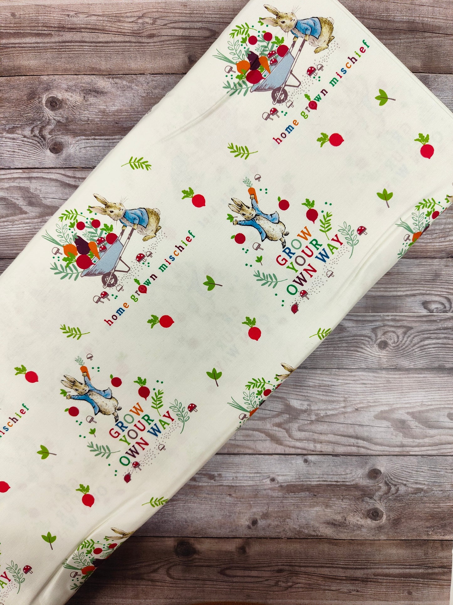 Peter Rabbit Grow Your Own Way Cotton 56cm