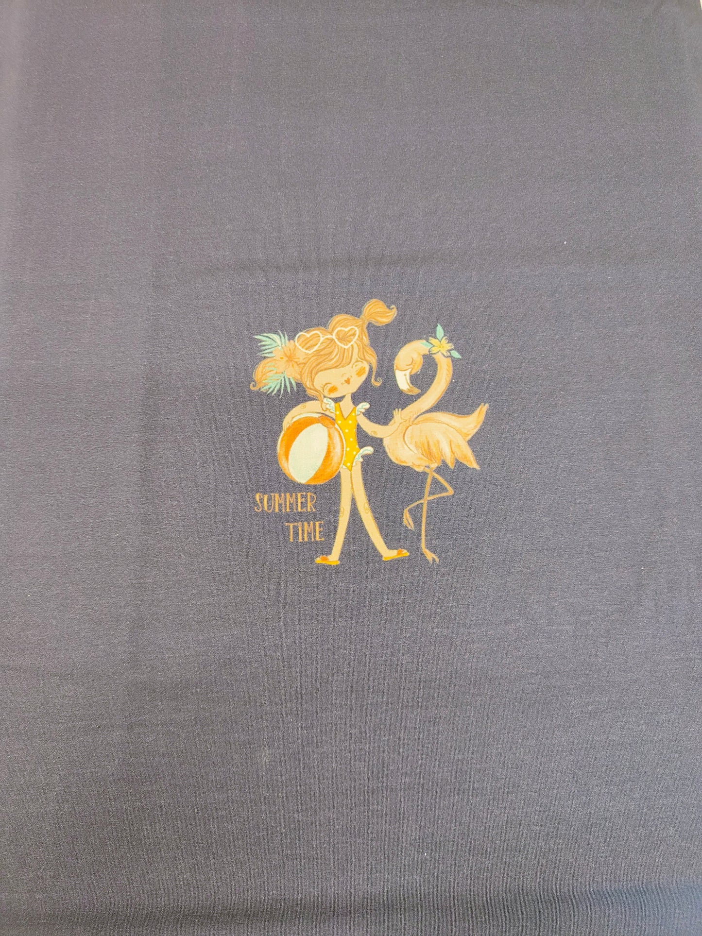 Summer Time Cotton Jersey Set of 3 Panels