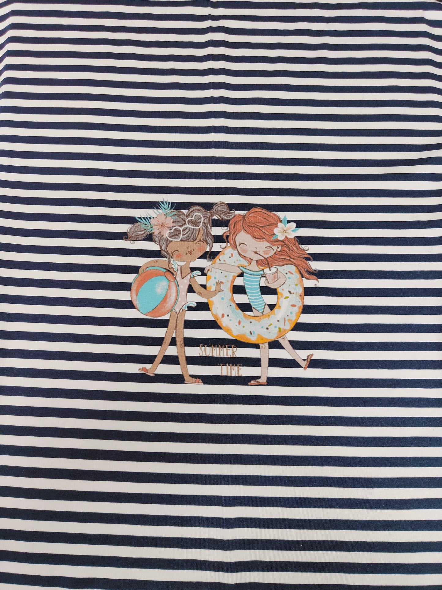 Summer Time Cotton Jersey Set of 3 Panels