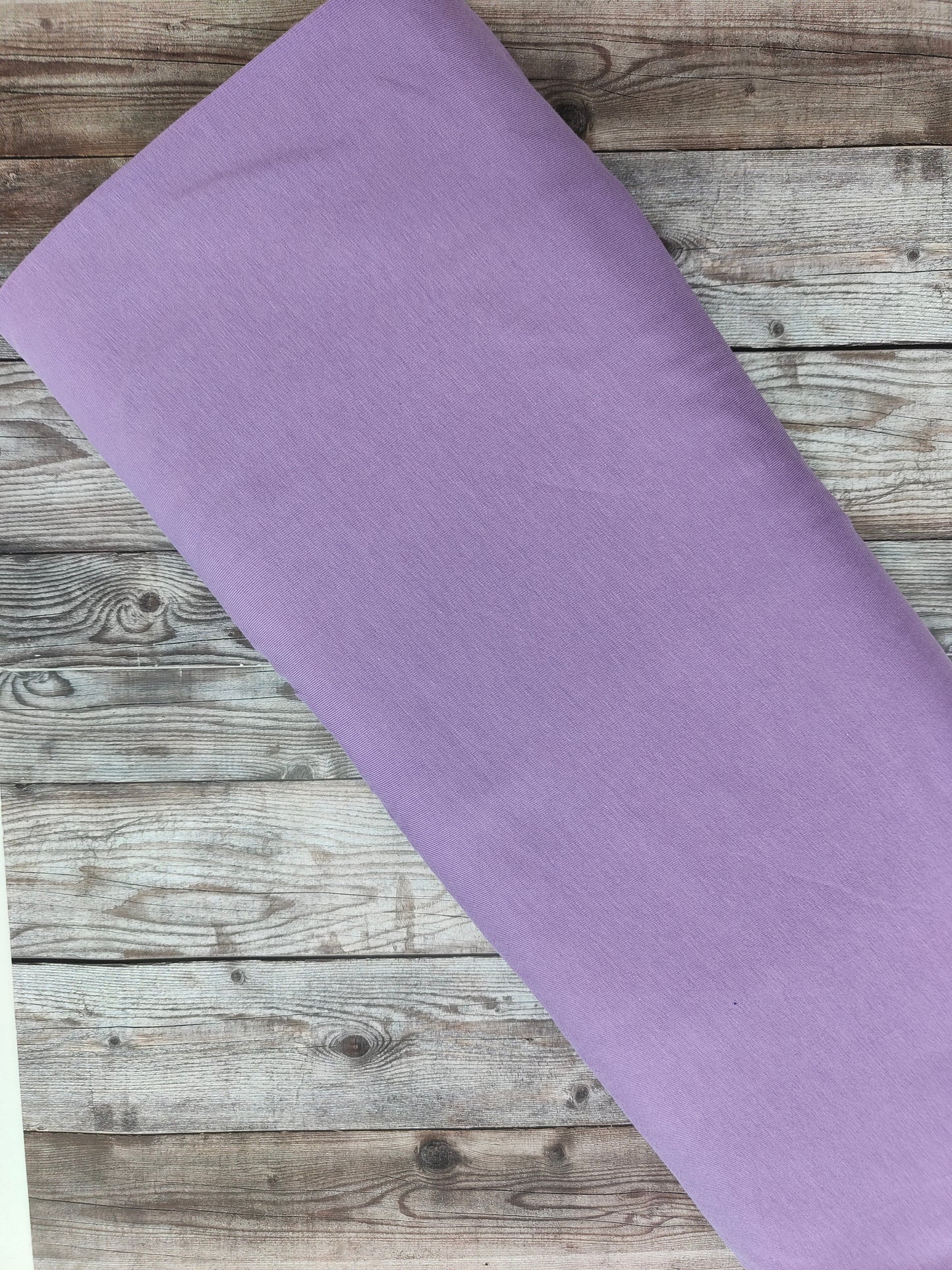 Plain Lavender Purple Cotton Jersey