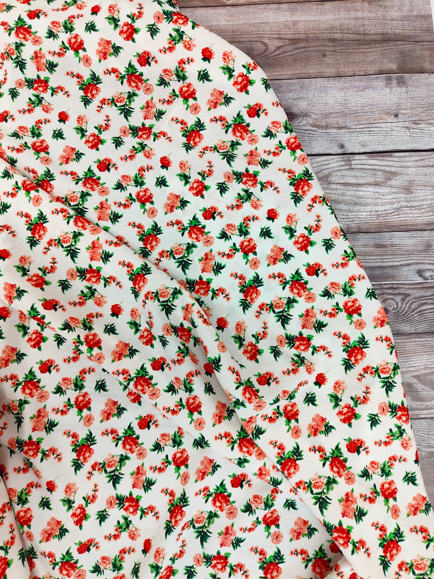 Floral & Leaves Viscose