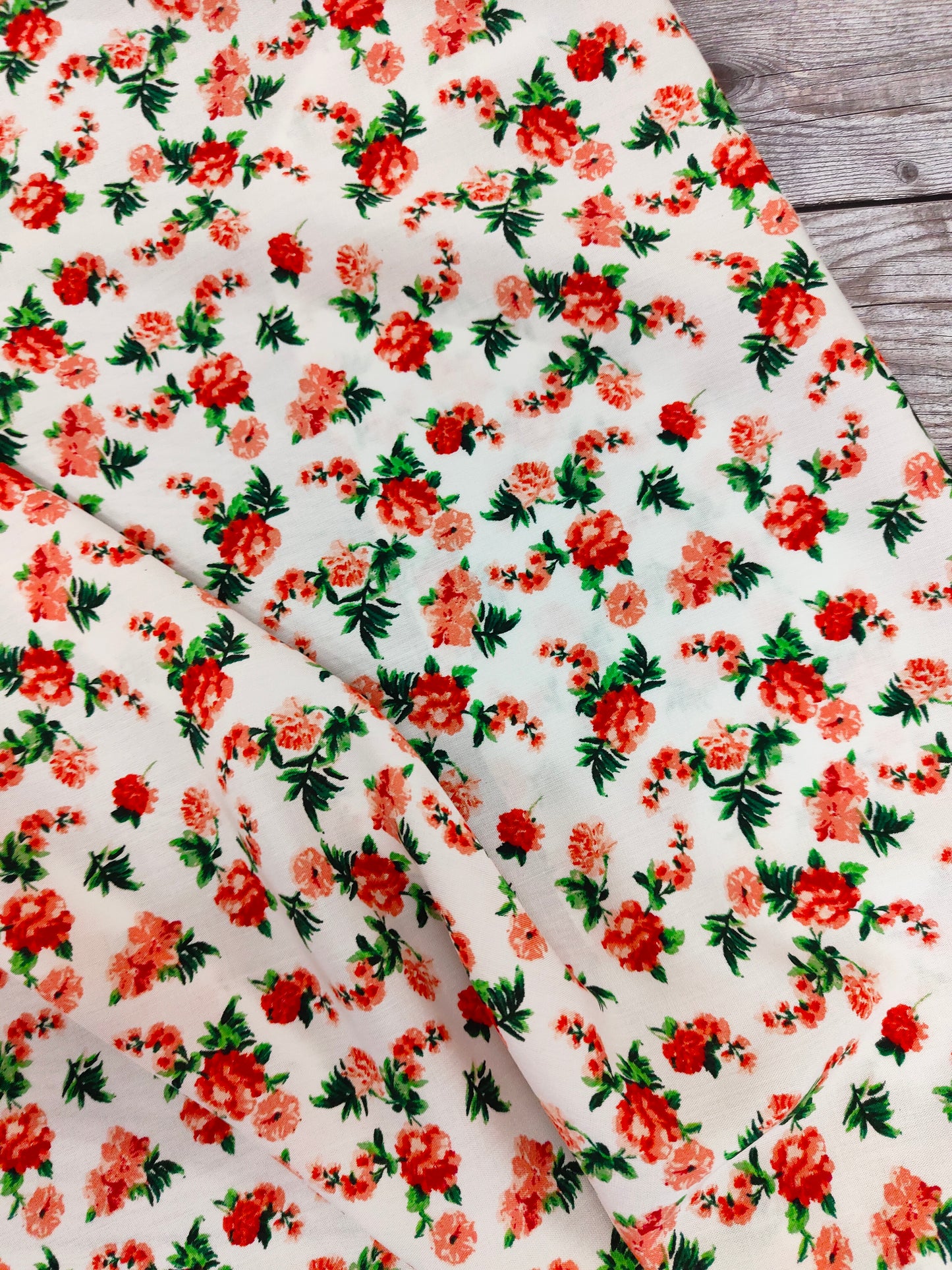 Floral & Leaves Viscose