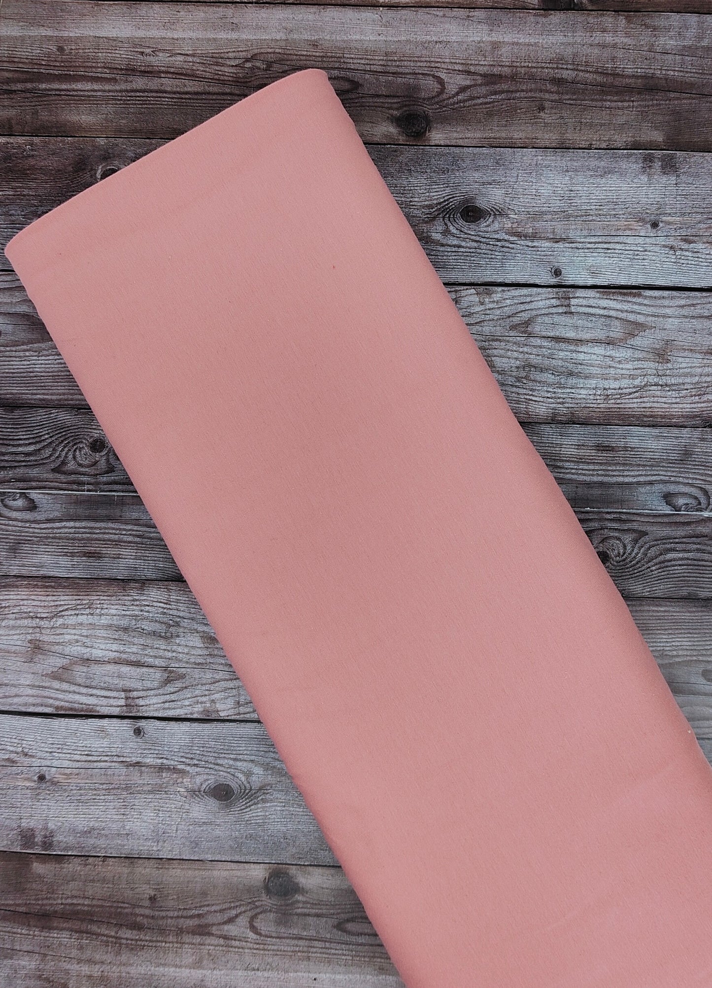 Plain Dusky Pink Cotton Jersey