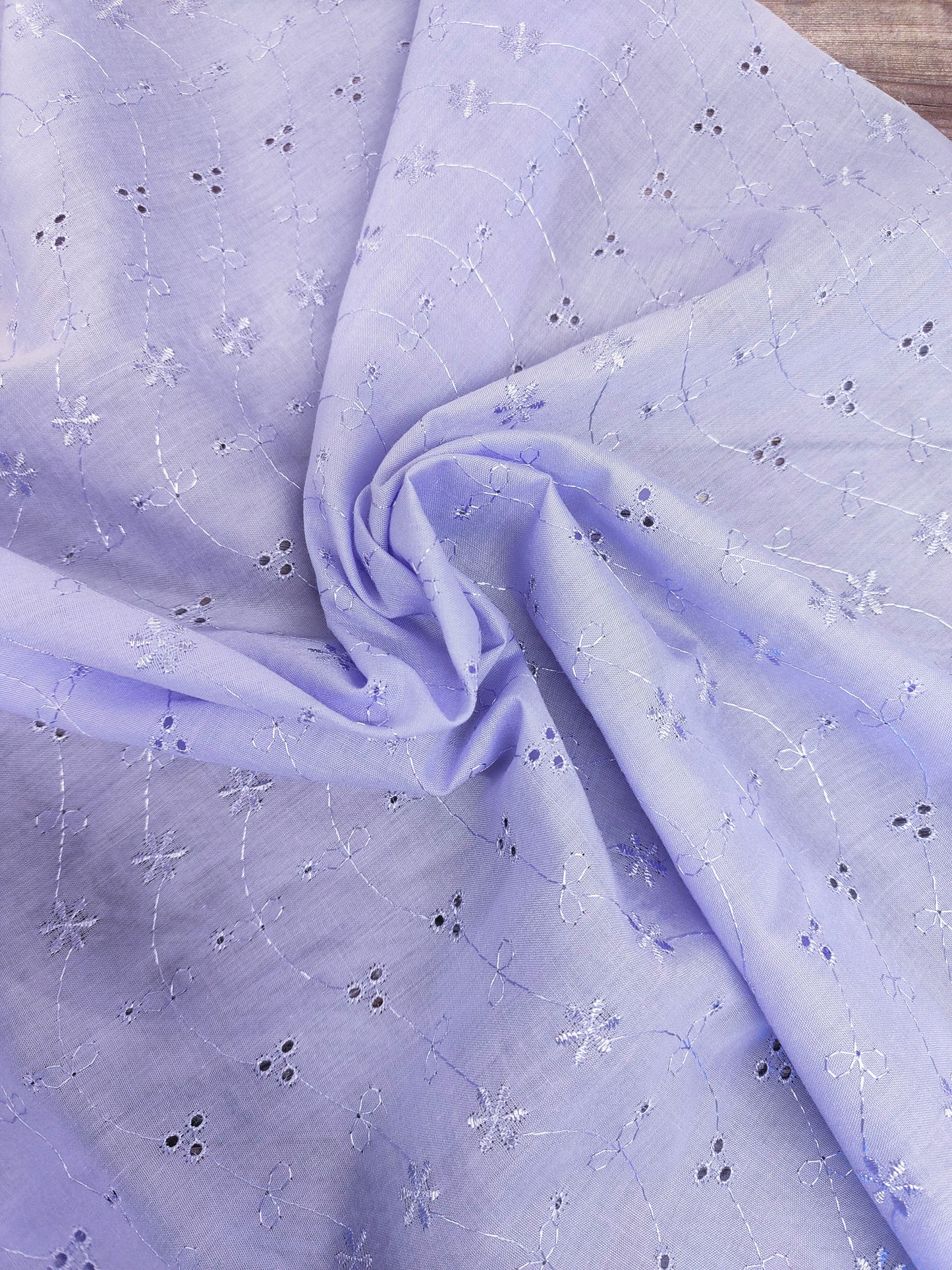 Lilac Embroidered Anglaise