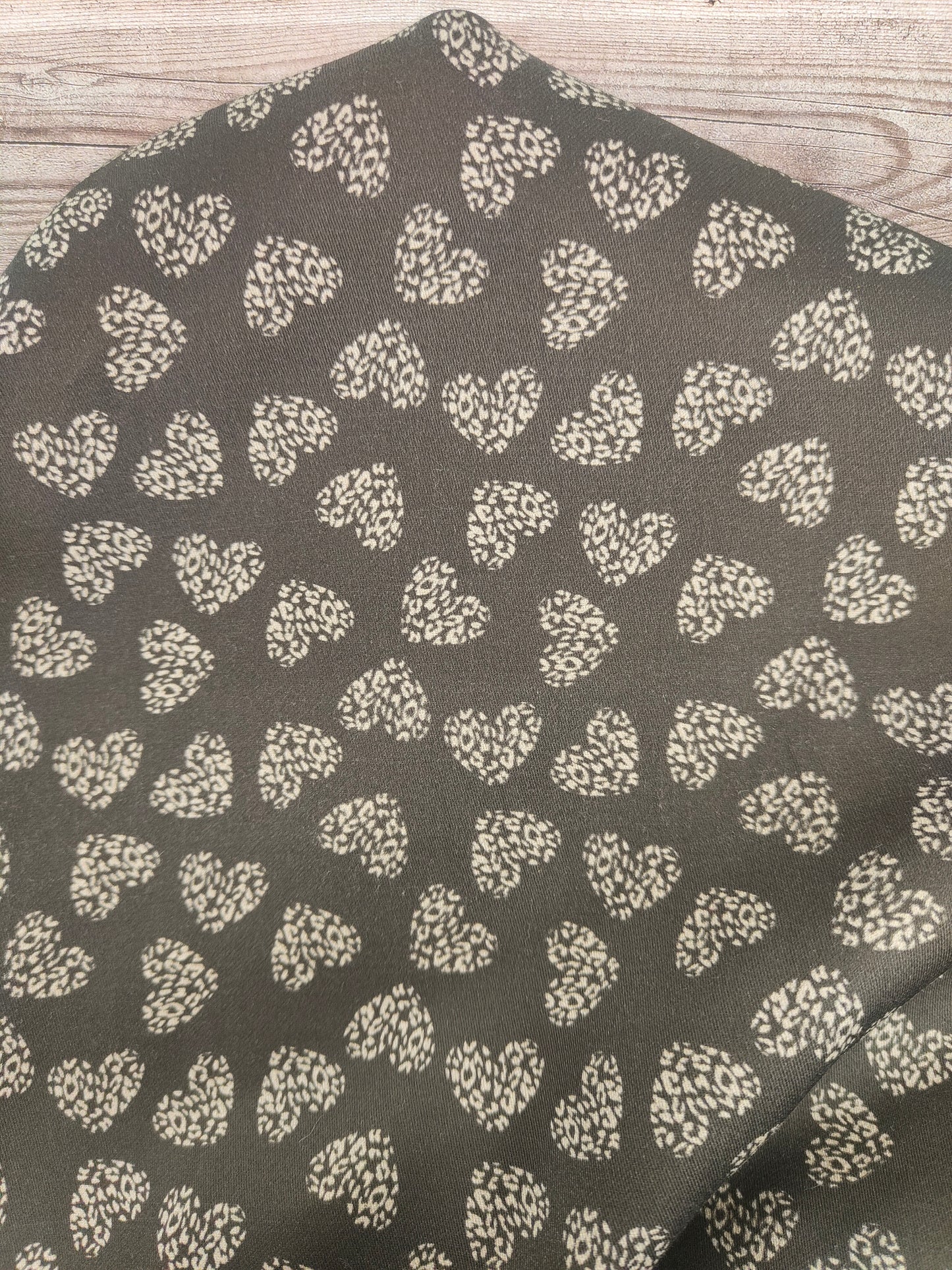 Leopard Heart Cotton