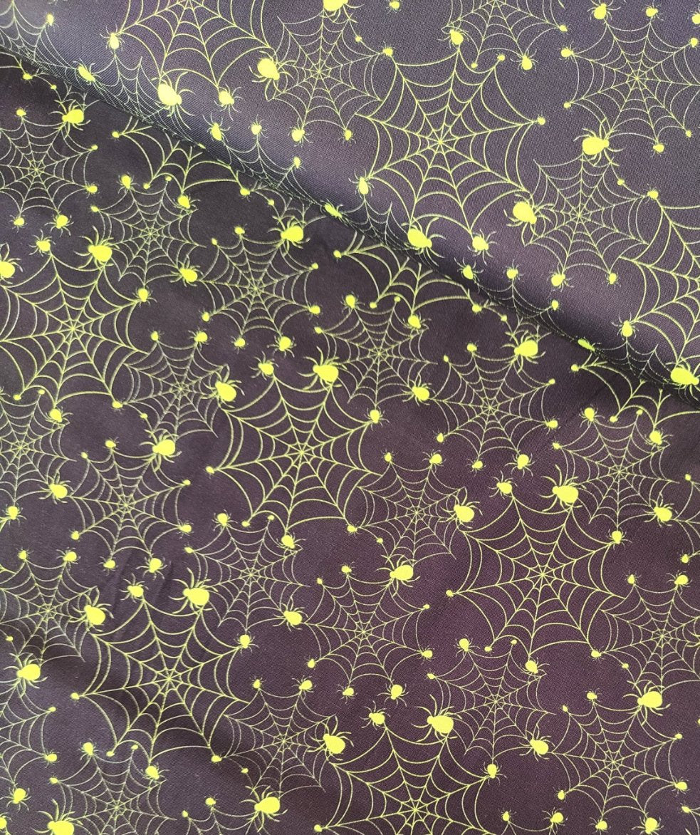 Glowing Spiders Cotton