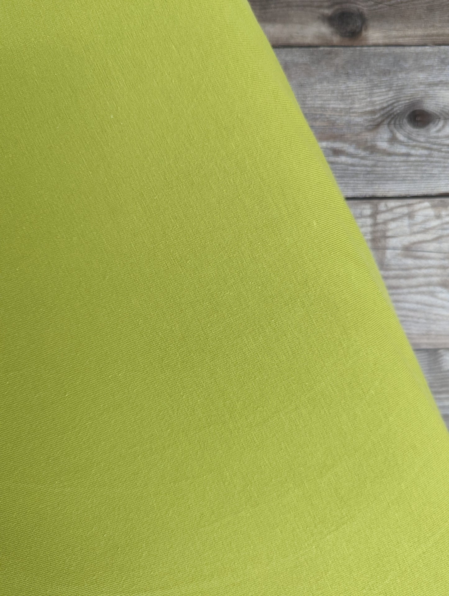 Plain Olive Green Cotton Jersey
