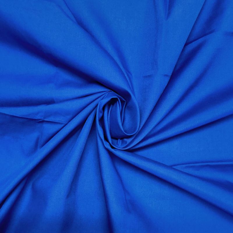 Plain Polycotton Royal Blue