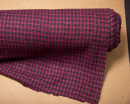 Black & Berry Boucle Coating