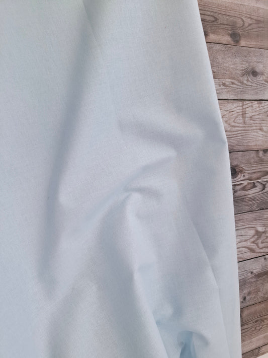 Plain Baby Blue Cotton