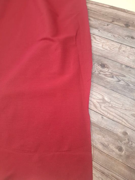Plain Wine Cotton