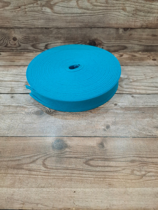 Turquoise Cotton Bias Binding
