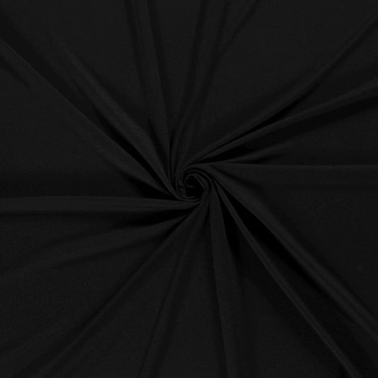 Plain Black Viscose