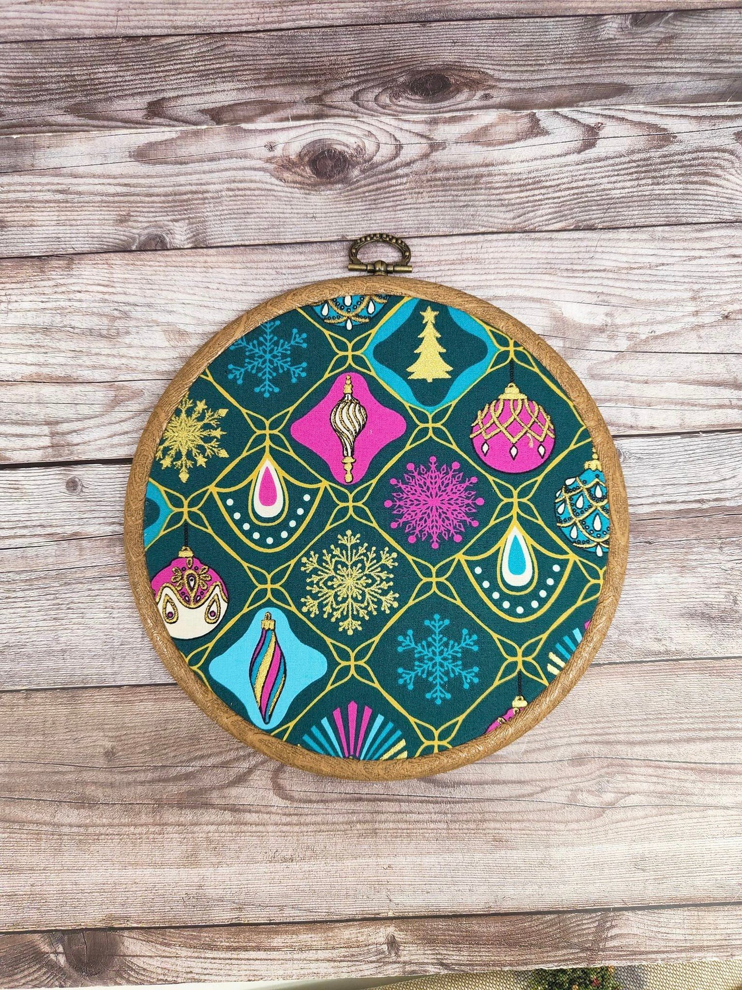 Wood Effect Flexi Embroidery Hoop