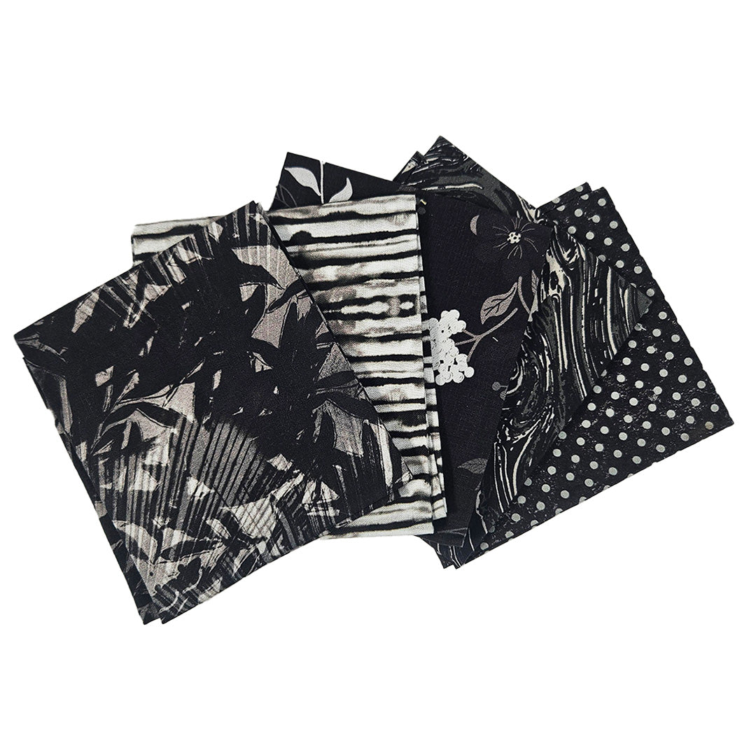 Black Blender Fat Quarters Bundle
