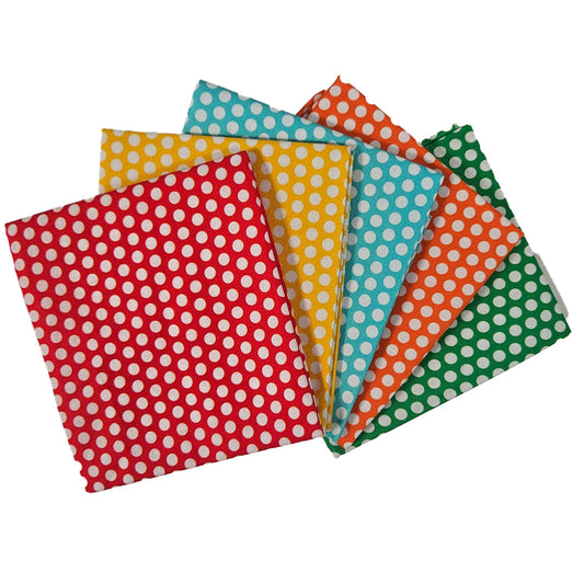Dot Fabric Fat Quarters Bundle