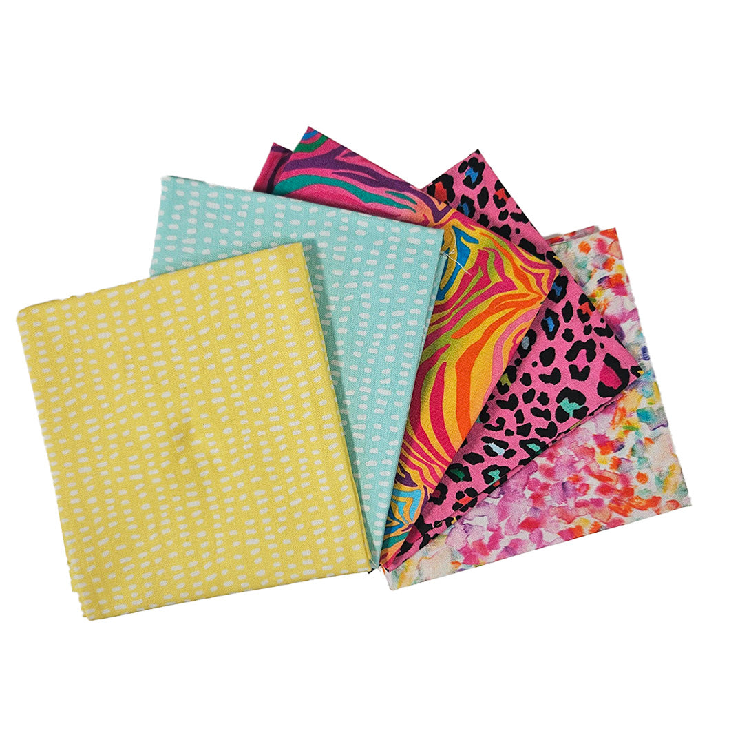 Wild Girl Power Fat Quarters Bundle