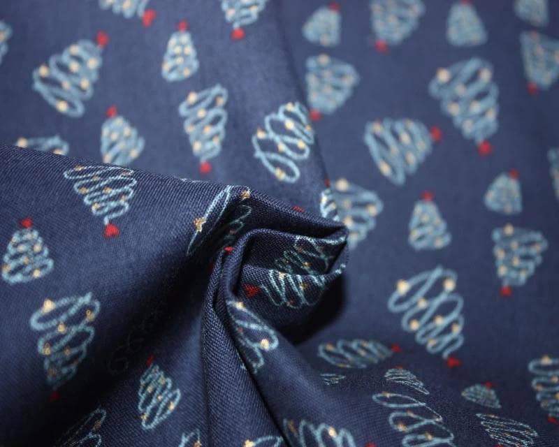 Metallic Christmas Tree Cotton