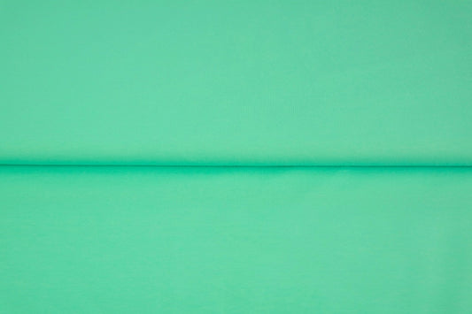 Turquoise Tubular Cotton Ribbing Jersey